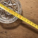 Cut crystal ashtray – in the style of Bohemian crystal