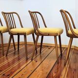 Dining Chairs attributed to A. Suman for Tatra Nabytok, Czechoslovakia, 196