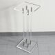 Sellette vintage 1970 en plexiglas