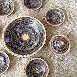 Artisanal Moroccan Dish Service 8 pieces