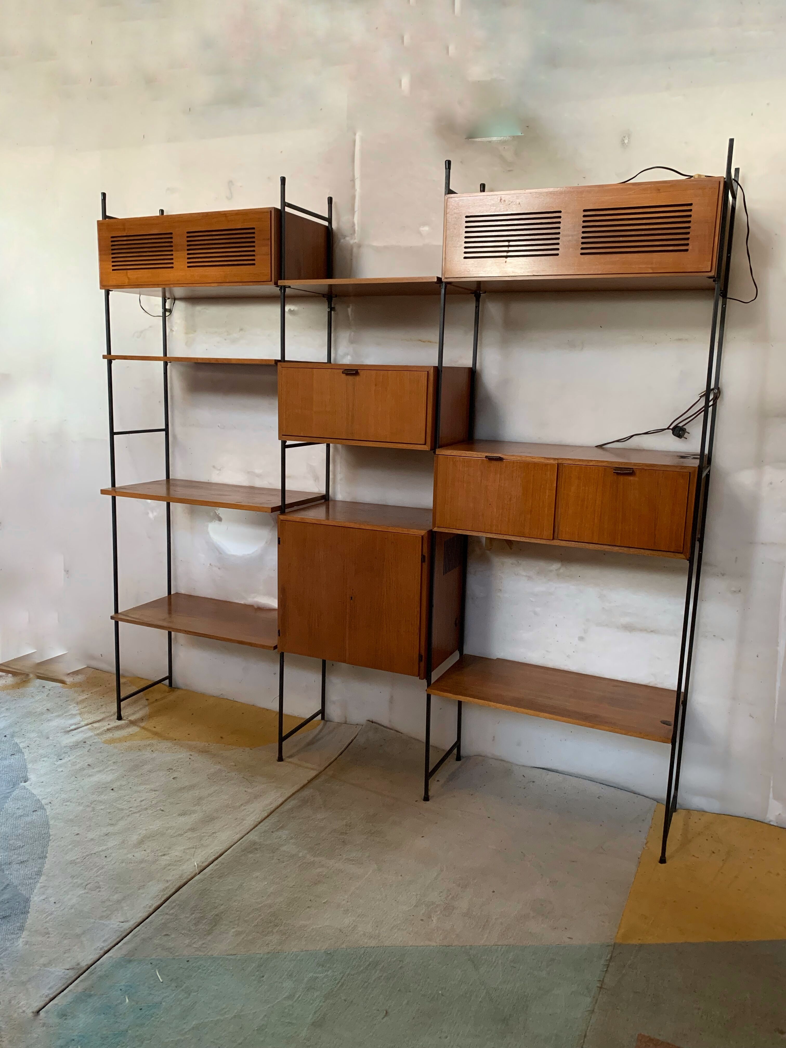 Midcentury Wallunit Belgium Florence 1960
