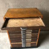 Old drawer loom furniture