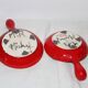 Set de deux coupelles cerenne vallauris 1950
