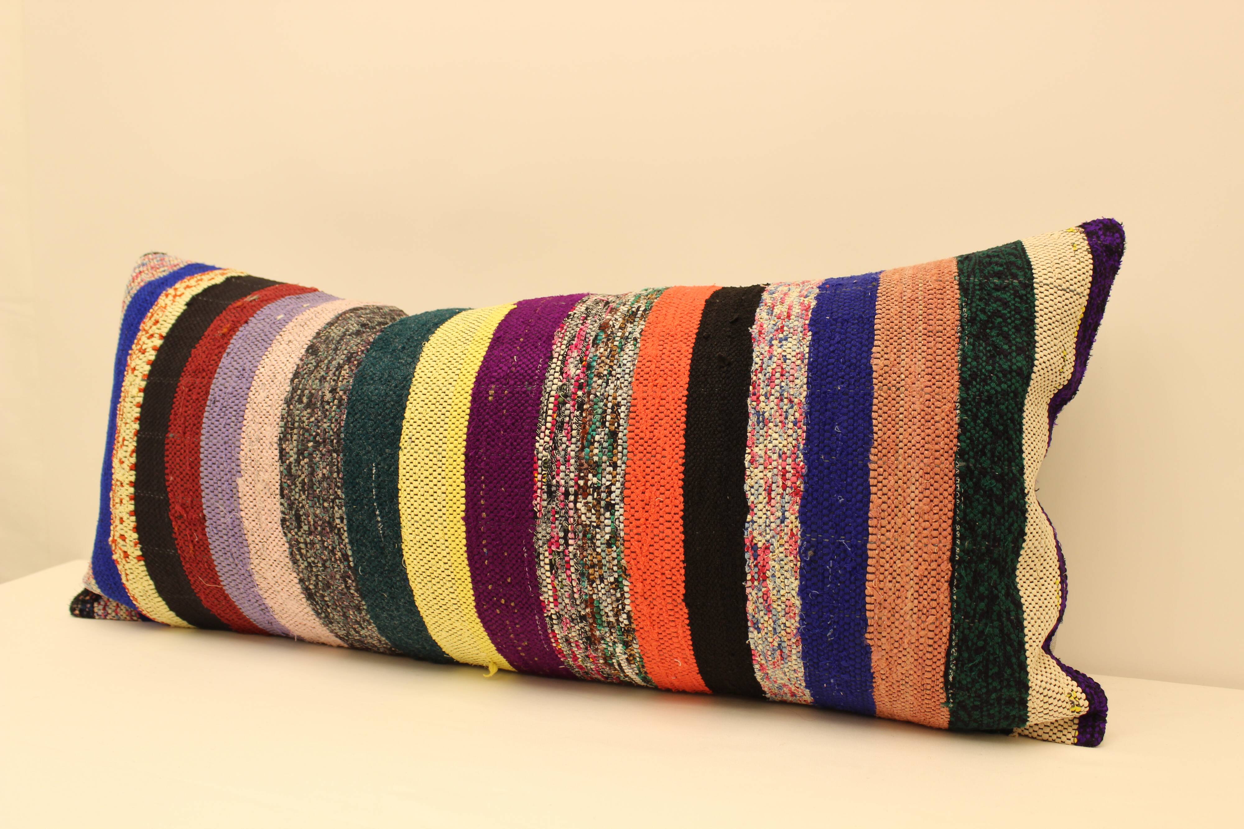Turkish kilim cushion, 40x90 cm, KD-53