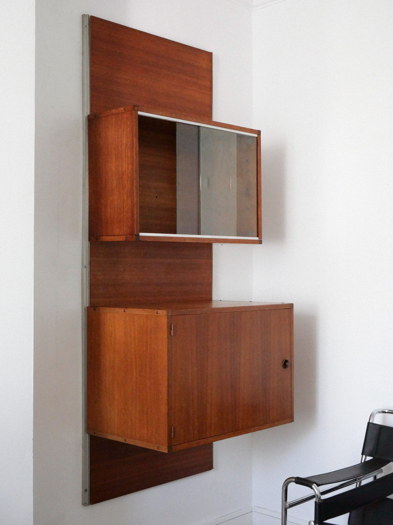 Vintage modular wall shelf