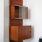 Vintage modular wall shelf