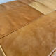 Banc pouf coffre en cuir patchwork  De Sède