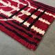Rug danish design 60s 70s 90x180cm