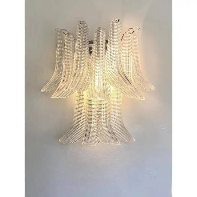 Murano Glass Wall Sconces by Simoeng, Set of 2