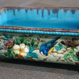 Théodore Deck 19th century glazed earthenware planter