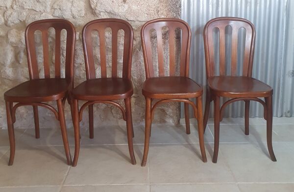 Lot de 4 chaises Bistrot Fischel