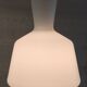 Scandinavian opaline pendant light - mid-20th century