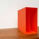 Model Space Age Mid-Century LP Record Box and Magazine Holder, 1960s