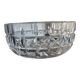 Cut glass and crystal bowl