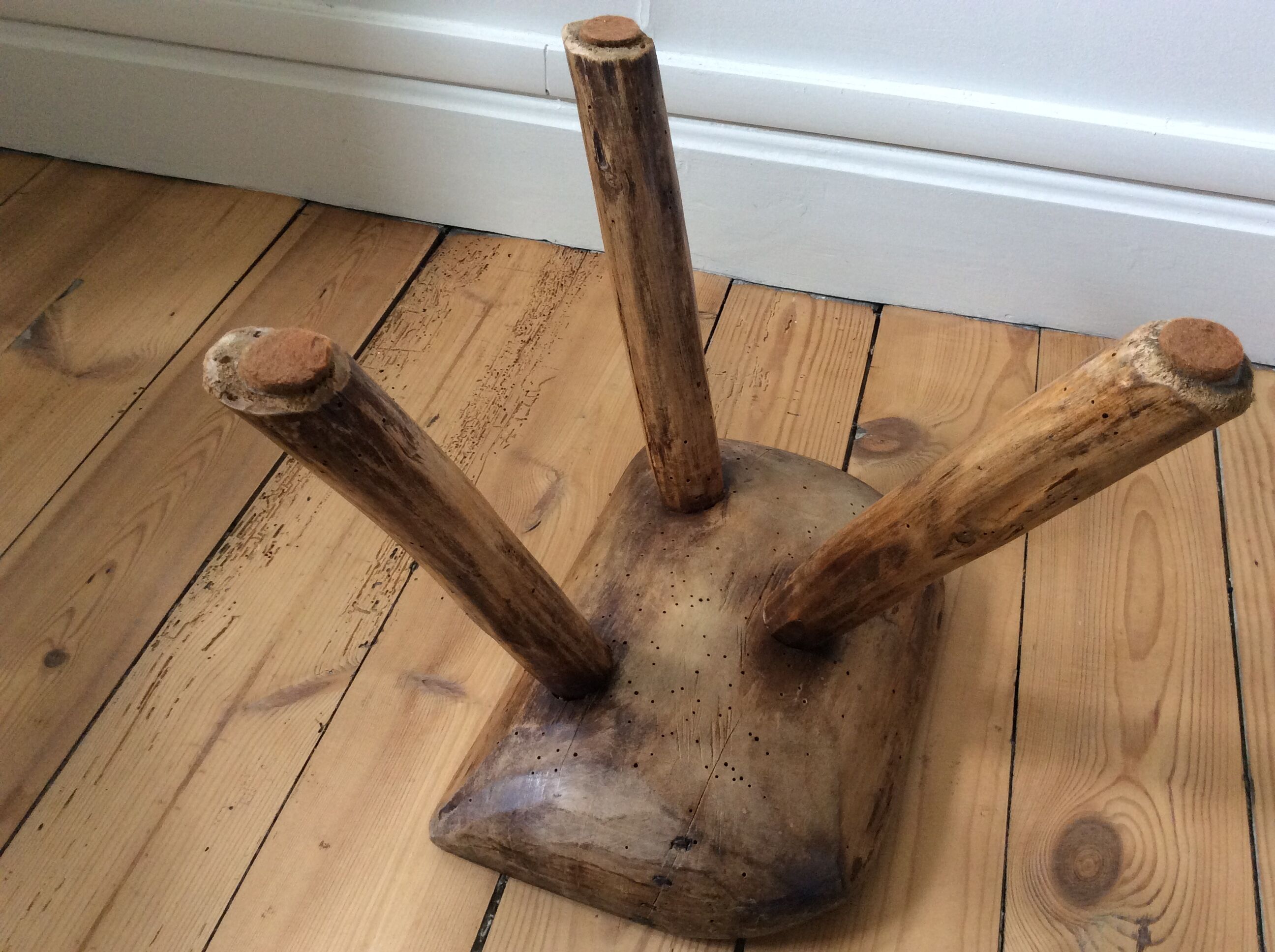 Wooden stool