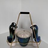 Verceram Condiment Set Circa 1950s
