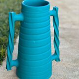 Large vase with wavy handles