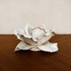 Candlestick pink porcelain shape