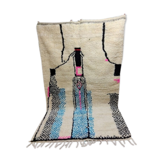 Tapis berbère marocain tribal coloré 255 x 158cm
