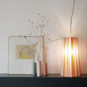 Garance model pendant lamp - hand-woven lamps - Unique woven yarn shade - t pendant lamp