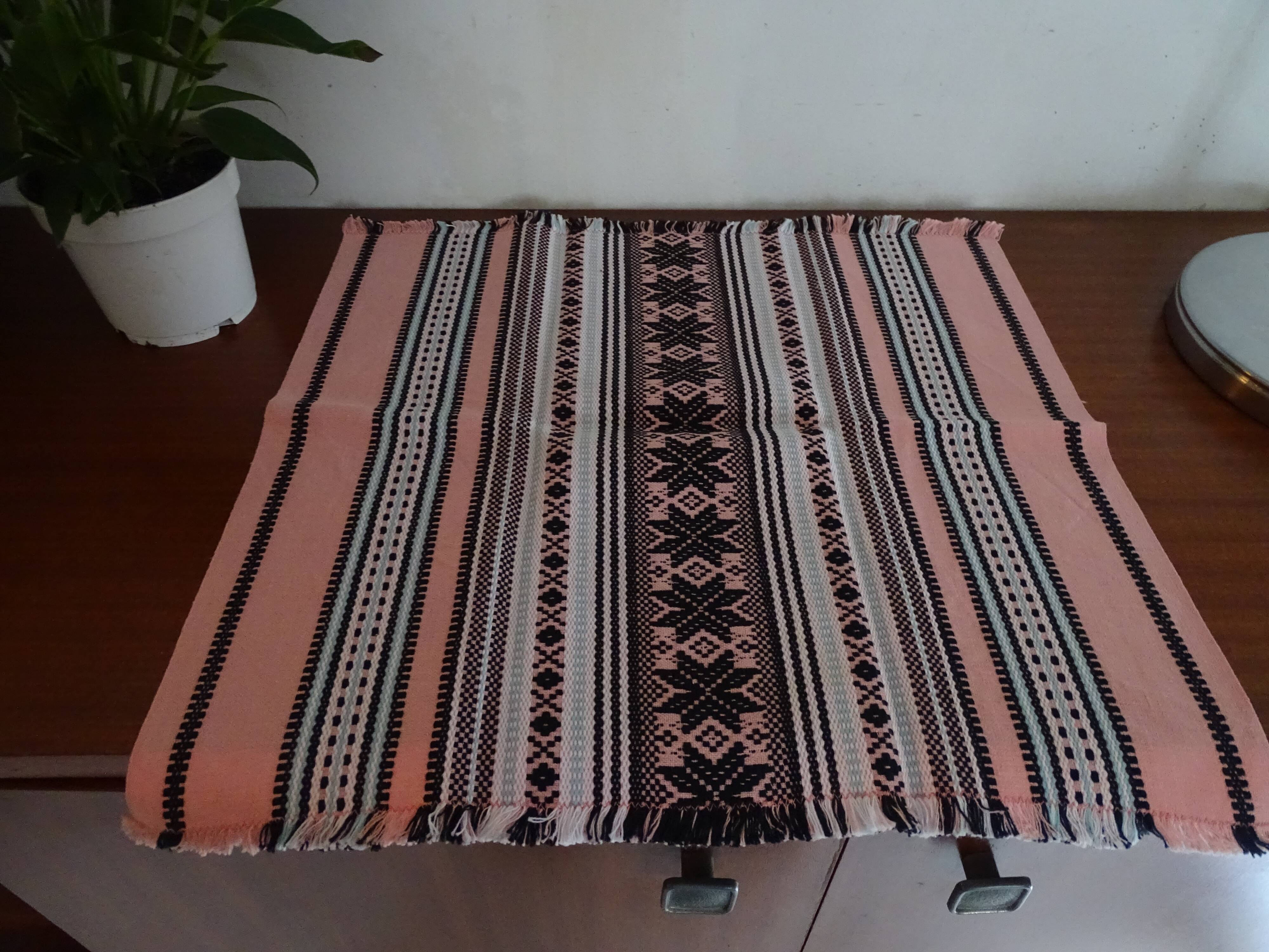 6 colored linen/cotton napkins 48 x 32