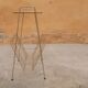 Vintage gold metal magazine rack