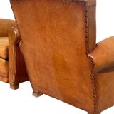 Paire de Fauteuils Club