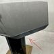 Hollywood regency coffee table / side table black and gold