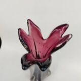 Murano glass vase, amethyst in colour, circa 1950.