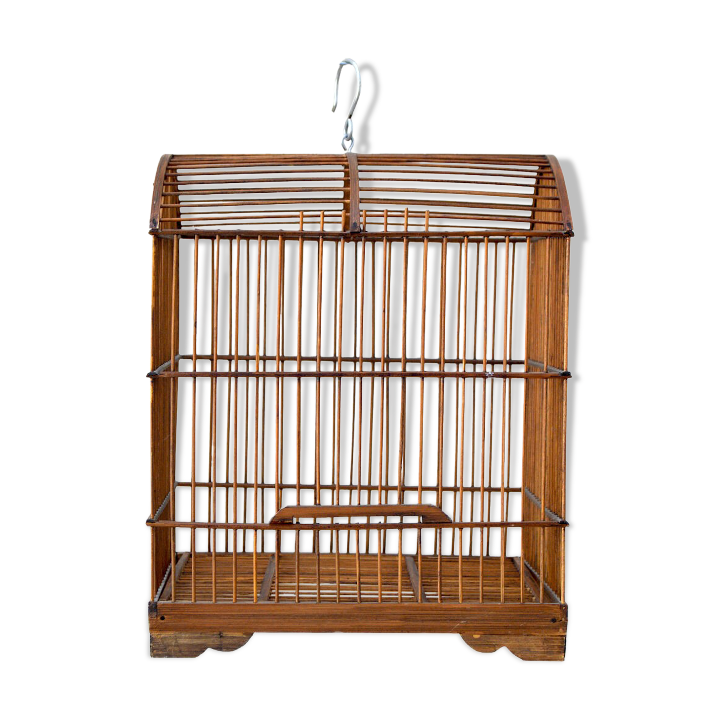 Cage à oiseaux asiatique vintage