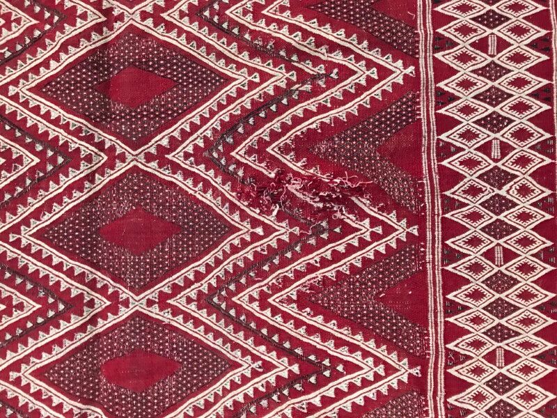 Carpet kilim 160 X 278 cm Berber Morocco