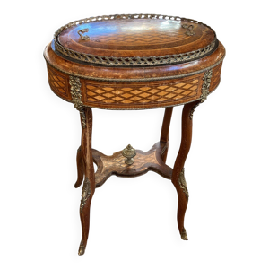 Jardinière en marqueterie