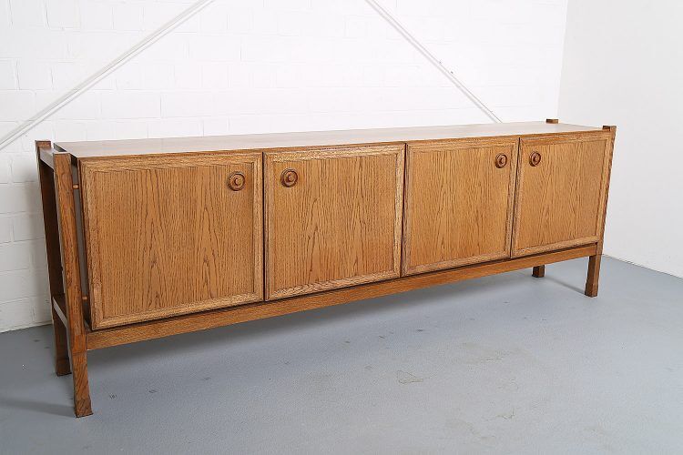 Vintage 60's German oak sideboard