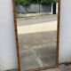 Wooden mirror imitation old bamboo