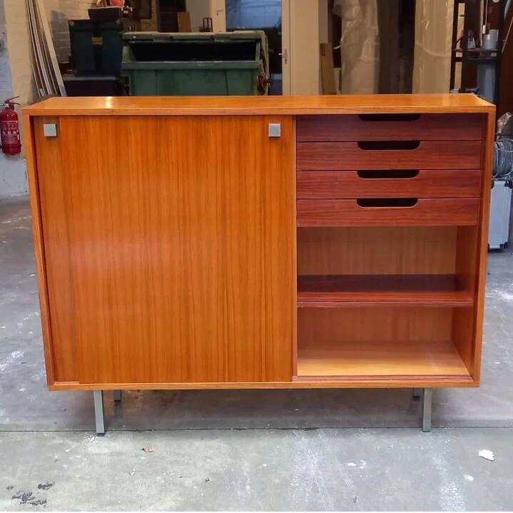 Highboard Bar Buffet by Alfred Hendrickx for Belform Vintage 1960's