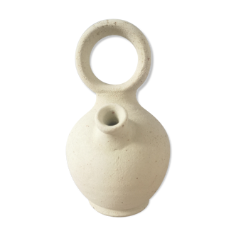 Old white clay gargoulette