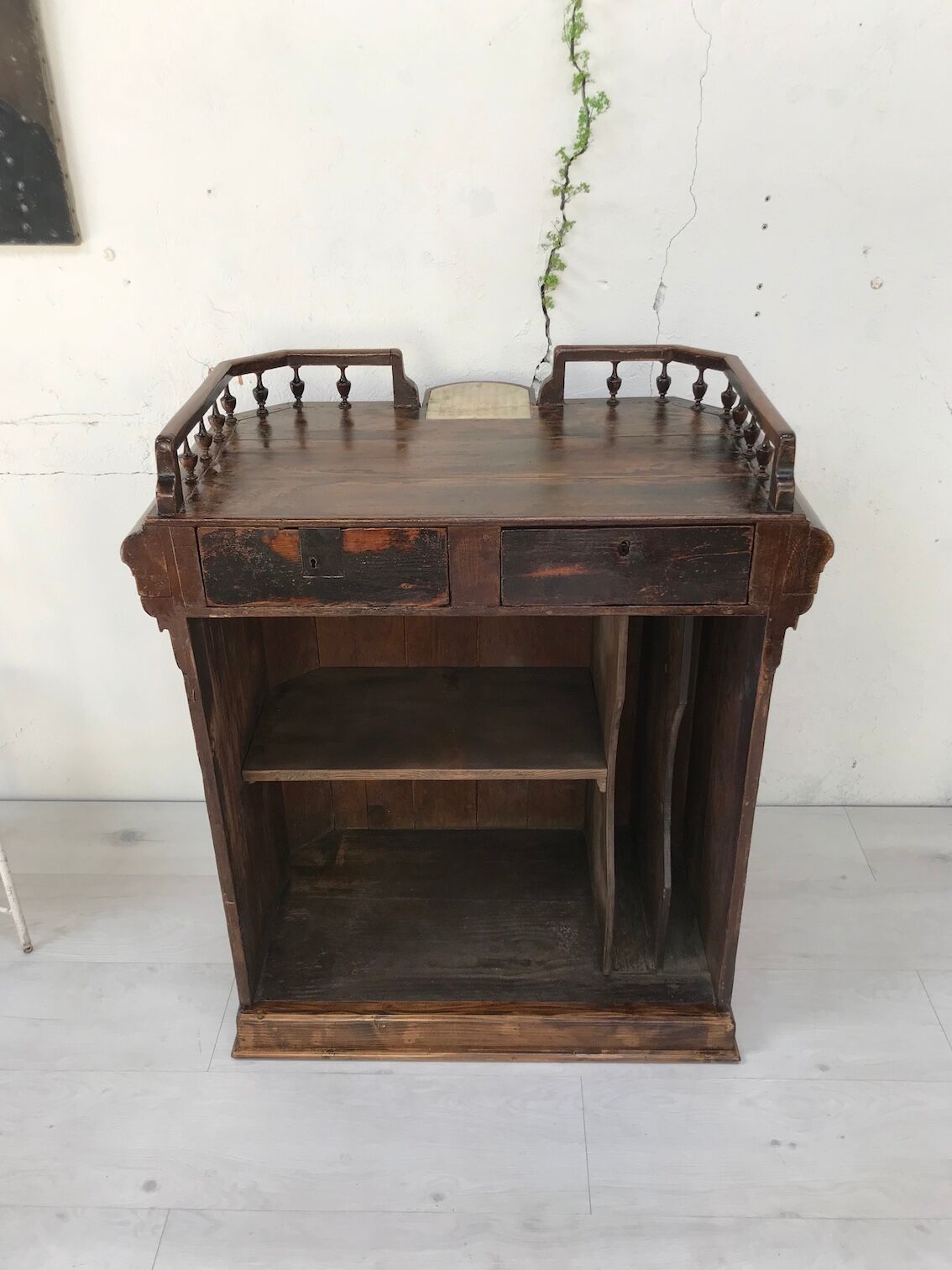 Checkout counter, circa 1900