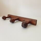 Rustic vintage coat rack