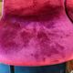 Set of 4 Contemporary Design Chairs in Burgundy/Dark Red Velvet