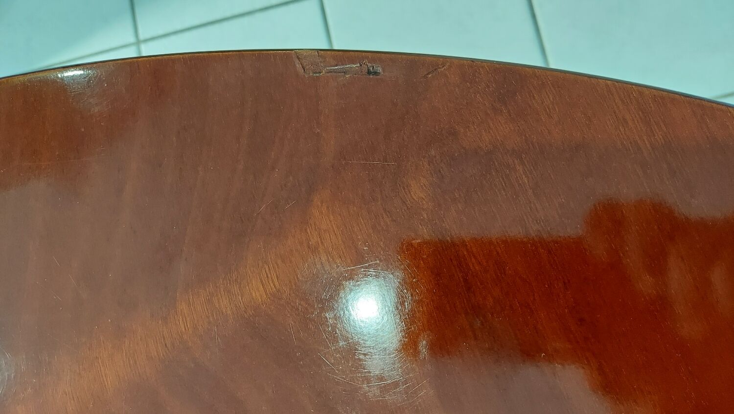 Vintage Baumann extendable table 1970s