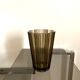 1970 smoked glass vase