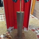 Lampe égyptienne osiris  bronze teck vintage  avec ecrin