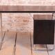 Bauhaus Writing Desk in Oak and Chromed Steel by Robert Slezák, Czech, 1930s