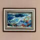 Oil on panel original Swedish - "Landscape" by Greta Liljeblad - Signed - vintage and framed - 30 × 22 cm (11.8" × 8.7")