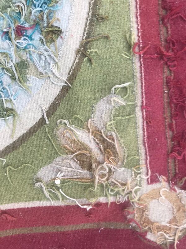 Carpet style woven Aubusson hand 240 X 315 CM