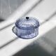 Italian Art Deco 1930s Crystal Glass Bonbonniere