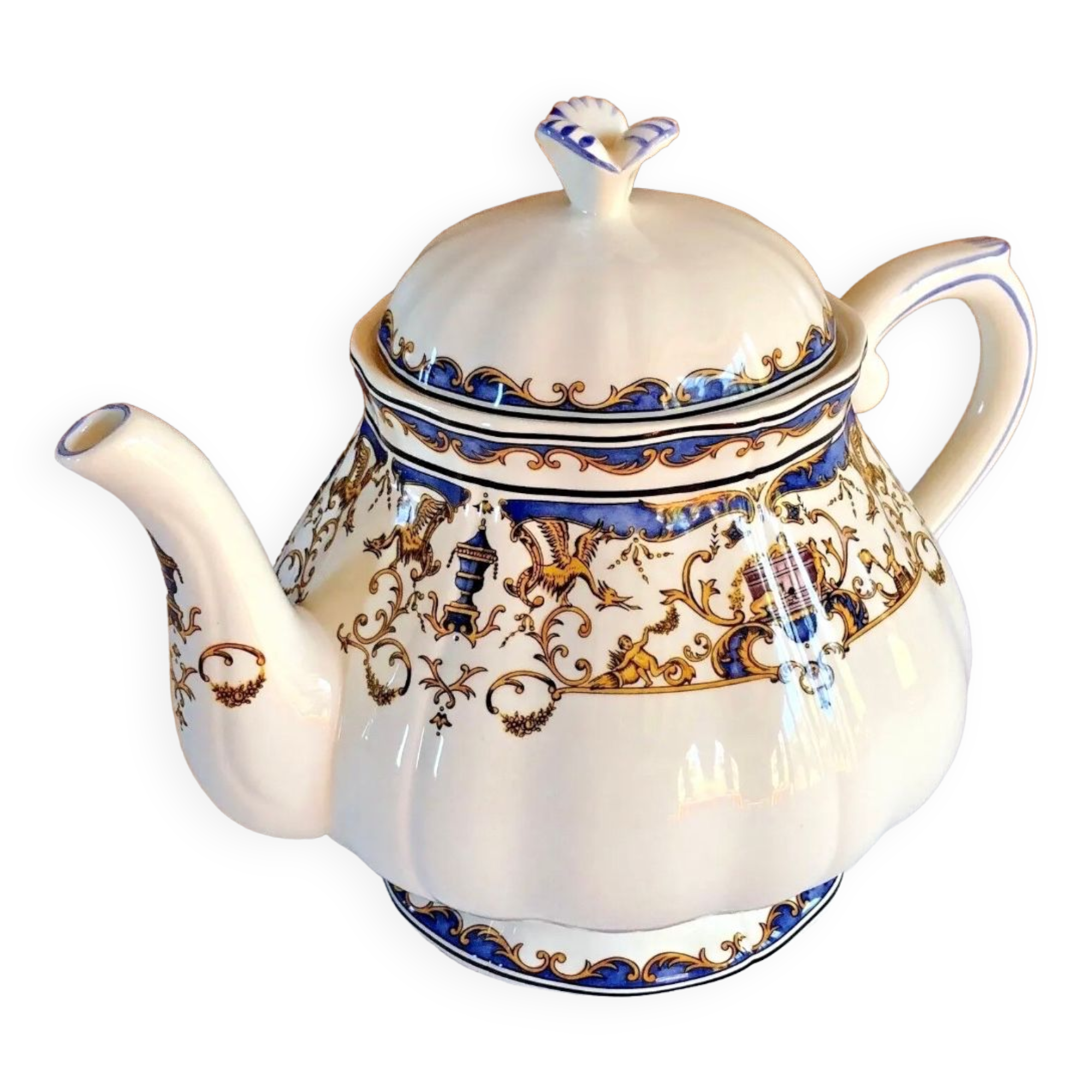 Gien teapot model children at the Dionysus press