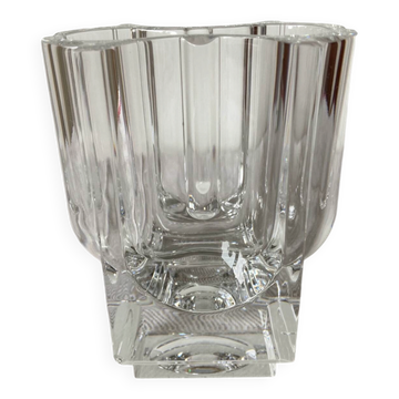 Small crystal vase St Louis, Art Deco