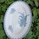 Plat ancien en terre de fer Saint Amand 