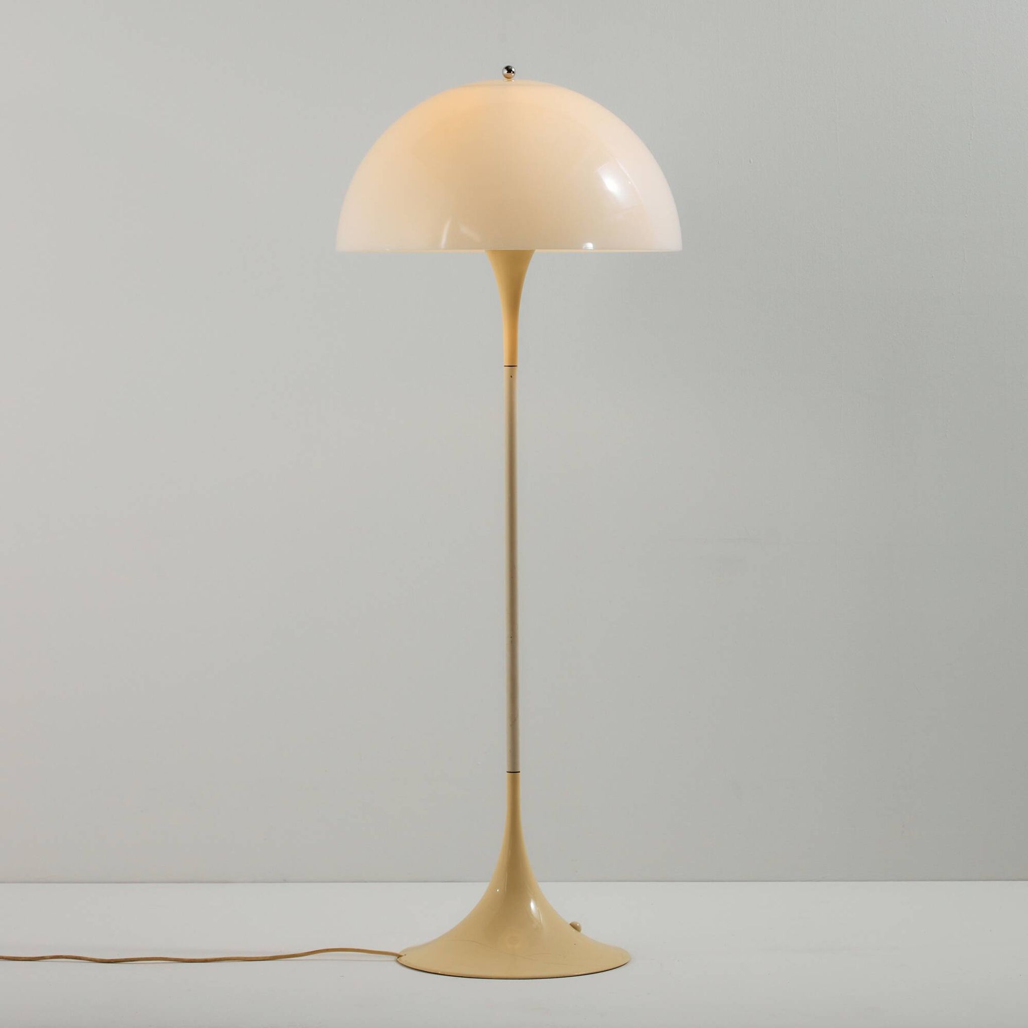 Panthella floor lamp by Verner Panton for Louis Poulsen